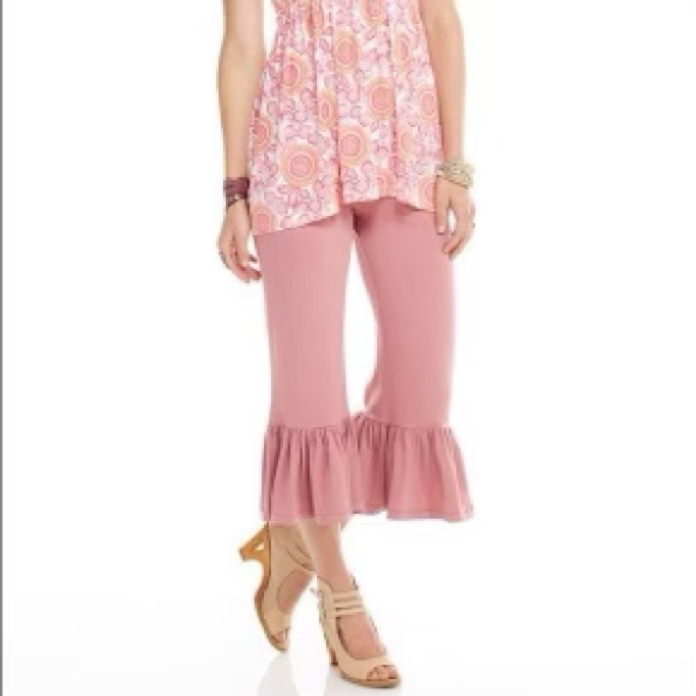 Matilda Jane Women’s Shaved Ice Big Ruffles Pants